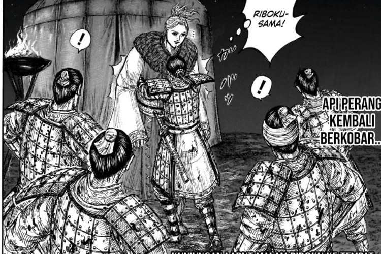 RAWを更新！キングダム『KINGDOM』875話｜二人の関係に変化が、カイネの凄まじい抵抗