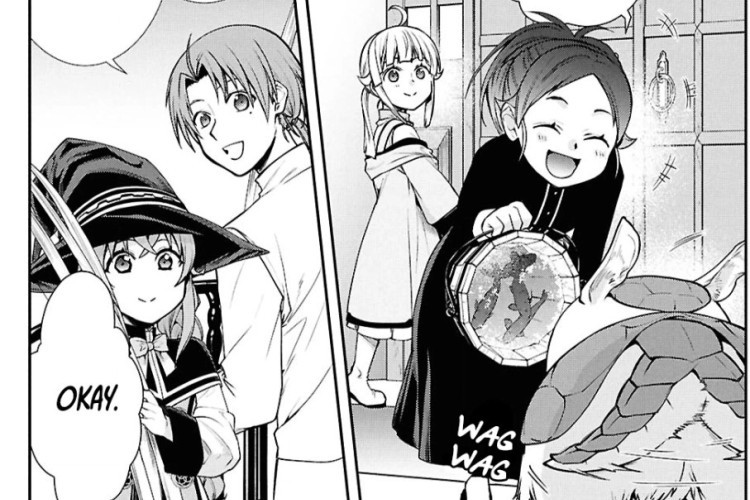 漫画「無職転生 〜異世界行ったら本気だす〜」第123話｜新たな冒険の始まり、新しいデート、スタート！