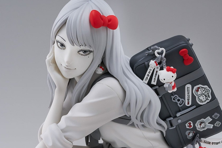 伊藤潤二×ハローキティ「ギャル・トミエ」コラボ、18,800円から2026年9月23日まで予約受付中