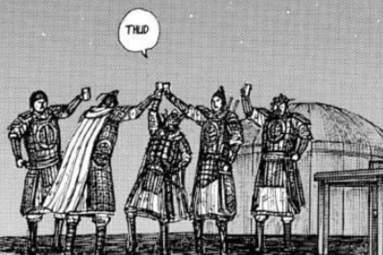 マンガ 『キングダム』Kingdom 第871話 | 来るべき勝利に乾杯！