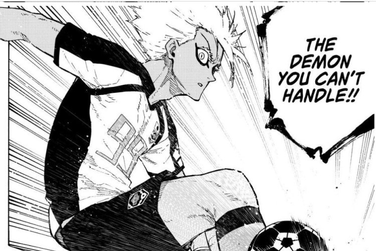 漫画 BLUE LOCK『ブルーロック』343話ネタバレ【日本語版】イサギの必殺キック！