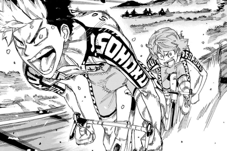 漫画『弱虫ペダル』第865話の解説,私の自転車はものすごい速さで走っている