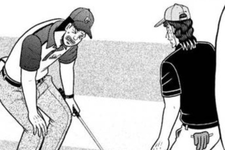 RAW 漫画『二階堂地獄ゴルフ』Nikaidou Jigoku Golf 第132話 | 外れ続ける天気予報！