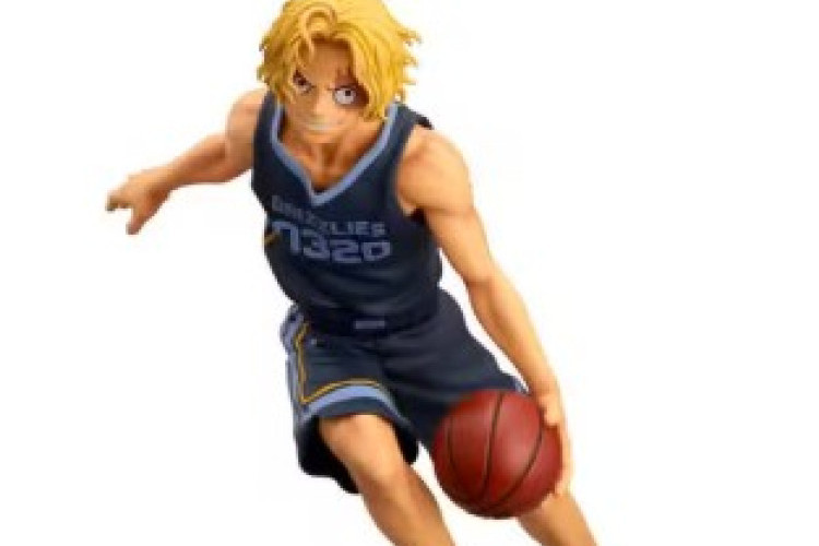 『ONE PIECE』×NBA：バンダイスピリッツ、メンフィス・グリズリーズのユニフォーム（背番号「0320」）を着用したサボのプレミアムフィギュアを正式リリース