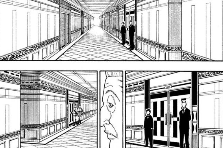  まとめ 漫画 HUNTER×HUNTER『ハンター ハンター』第416話 ルズラスは混乱を利用し、こっそりと脱出